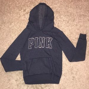 Navy “Pink” hoodie